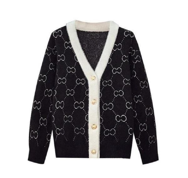 

women sweaters new pure wool knitted cardigan women big v-neck jacket trendy fashion women's clothing loose sweater, White;black