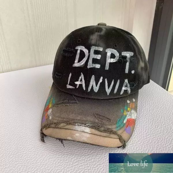 

ball caps hip hop graffiti hat casual lettering curved brim vintage baseball cap for men and women casual letters printing, Blue;gray