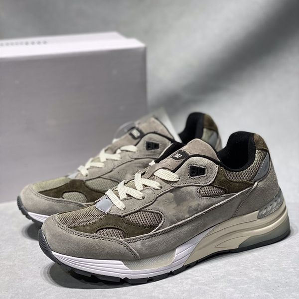 

nb992 jjjjound green running shoes man and women m992jj sneaker with box size eur 36-45