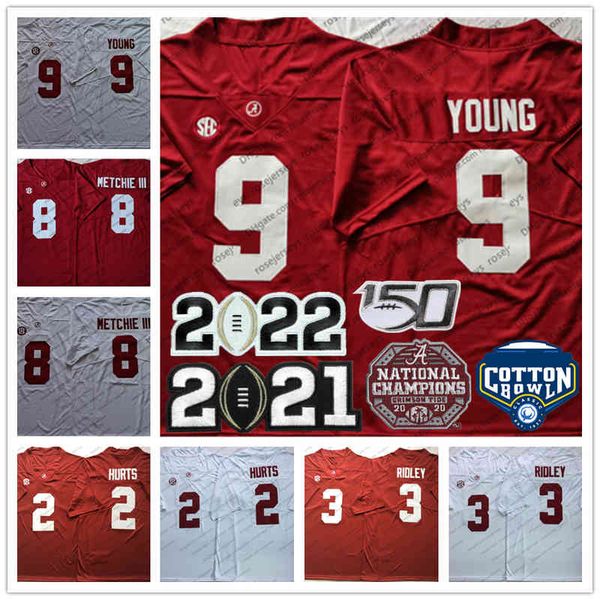 

alabama crimson tide 2022 bryce young football jersey devonta smith john metchie iii championship tua tagovailoa najee harris tagovailoa, Black