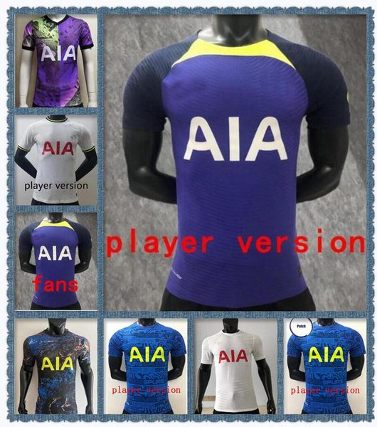 

22 23 kane son bergwijn ndombele soccers jerseys 2022 2023 fans player version home away dele jersey football shirt lo celso morgan bale lam, Black;yellow