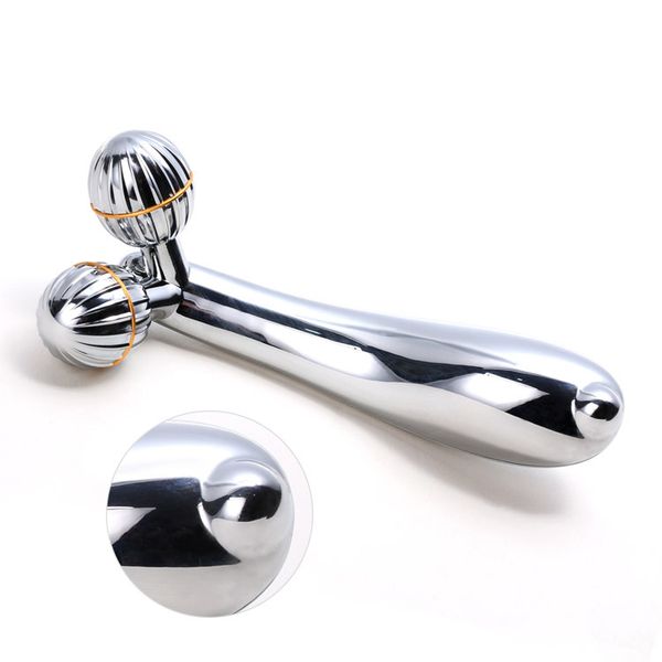 

face massage v shape contouring roller portable solar microcurrent massager 3d skin firm massaging beauty tool