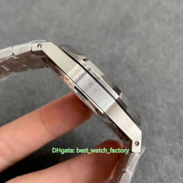 

3 color zf maker mens watch 904l steel 41mm x 10.4mm 15500 15500st.oo.1220st.01 watches luminova sapphire cal.4302 movement mechanical autom, Slivery;brown