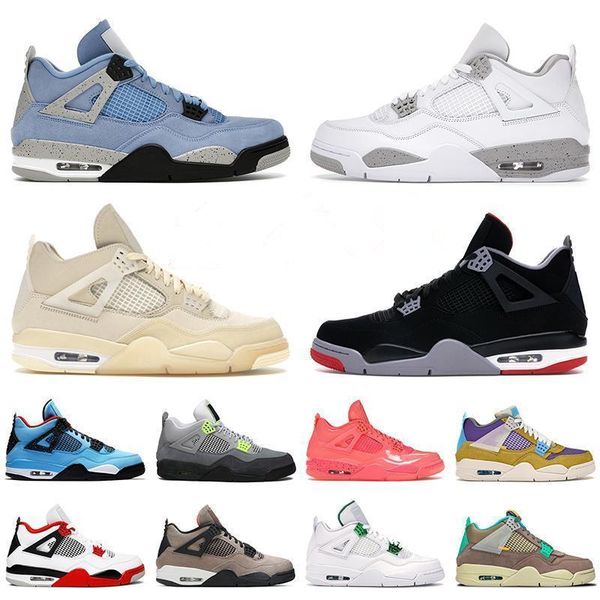 

shoes university blue 4 4s white oreo sail jumpman bred taupe haze neon womens trainers sneakers 13