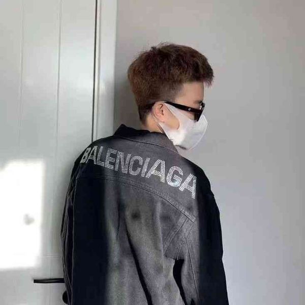 

spring and summer men's jeans, spiritual guy, foreign style, thin coat, student korean version, minority cowboy man with diamond, Black;brown