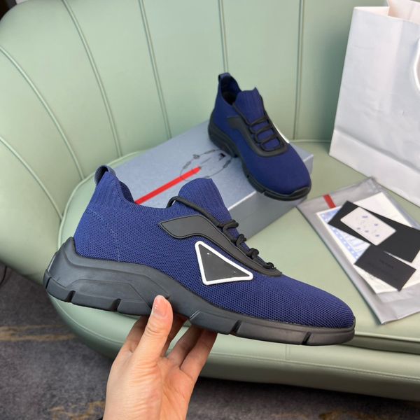 

2022 designer shoes boots suede stitching sneakers retro mesh breathable trainers mens women leather sneaker black round toe shoe 38-45 0520
