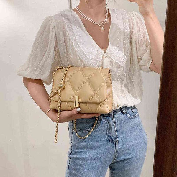

evening bags fashion chain strap crossbody for women pu leather sho 220822