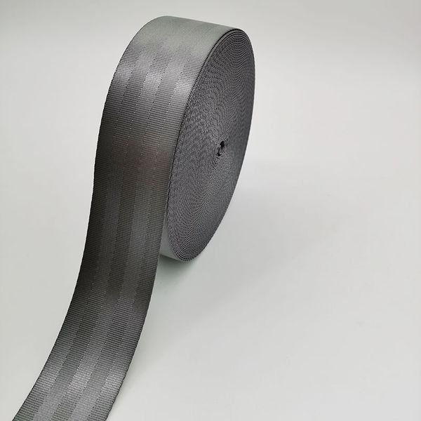 

dark gray 1-91 meters strengthen auto seat belt webbing fabric racing car modified safety belts harness strap standard certified web replace
