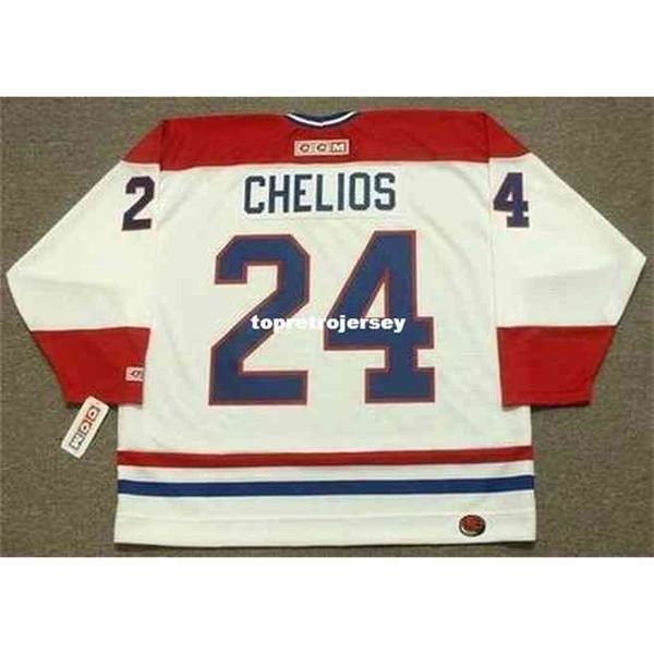 

wholesale mens chris chelios 1990 ccm home retro hockey jersey, Gray