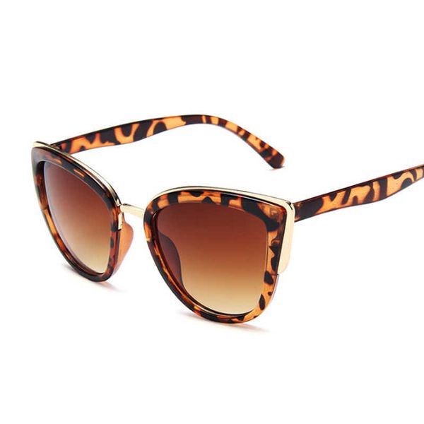 

retro black sunglasses cat eye sunglasses ladies goggles color lens mirror ladies sunglasses women fashion brand design, White;black