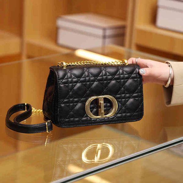 

trendy brand niche summer new women's bag 2022 fashion one shoulder msenger bag high sense versatile lingge chain designer bags