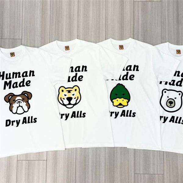 

animal print t-shirt men women 1 quality casual t shirt tee, White;black