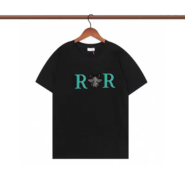

summer mens women designers t shirts loose fit tees fashion mans casual shirt luxurys clothing sleeve clothes tshirts, White;black