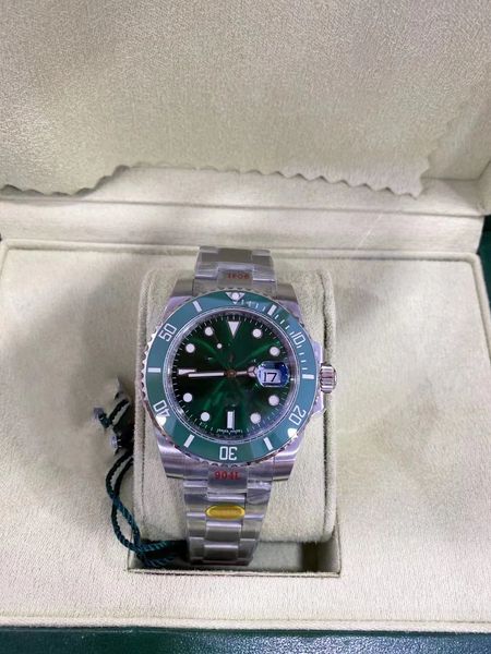 

watch mens automatic mechanical 40mm 904l stainless steel sport sapphire watch water resistant 50m couple gifts factory brand de luxe, Slivery;brown