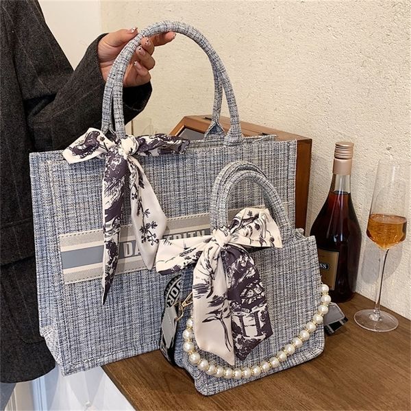 

jacquard shopping winter literary style fashion large capacity women's single portable tote 65% off wholesale shop