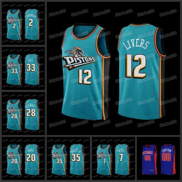

pistons 2022-23 classic edition jersey isaiah livers cade cunningham grant hill jalen duren hamidou diallo killian hayes cory joseph jaden