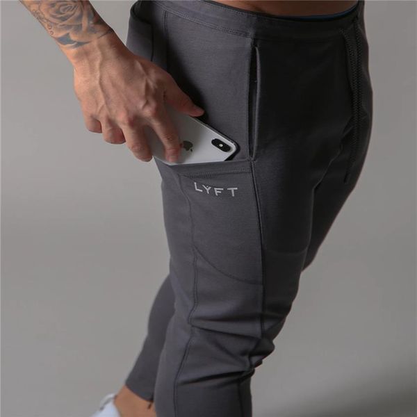 

2020 y brand mens sweatpants joggers running sports jogging pants men trouser tracksuit gym pants fitness bodybuilding men pants c342e, Gray