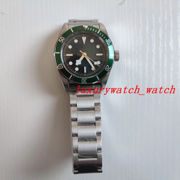 

limited watches men heritage black bay mens watch a2813 automatic movement watch wristwatch m79230r m79230n fashion men's watches stain, Slivery;brown