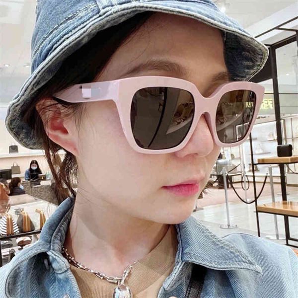 

sunglasses wind ins tide net red same plate large square sunglasses cl408f, White;black