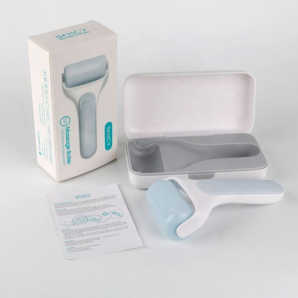 

soicy masssage roller face & eye puffiness relief cold roller ice mesotherapy personal skin care tools
