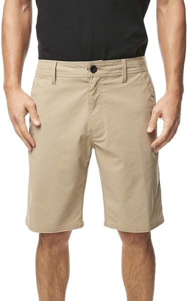 

men's hybrid walk short 20 inch outseam t70d#, White;black