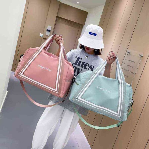

duffel bags wet and dry separation waterproof oxford cloth leisure fitness yoga travel bag 48hours shipping 220614