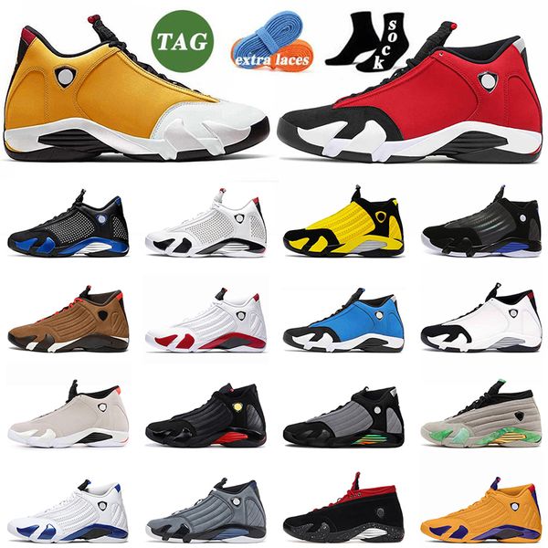 

2022 new jumpman 14 ginger 14s basketball shoes particle grey red lipstick aleali may fortune alternate thunder hyper royal mens jorden14s t