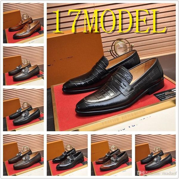 

aa mens oxford shoes fashion hollw brogue men leather formal luxury designer dress shoes man comfortable big size 38-45 office party footwea, Black
