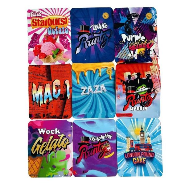 

packing bags 500 design edible special-shaped mylar 3.5 foil resealable uniqu hygolf