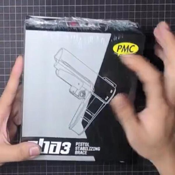 

pmc pistol stabilizing brace back toy nylon ar pistols braces and rubber binding hand holder slrar tail bracket toys274v