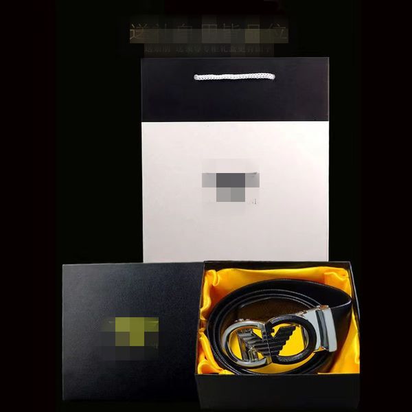 

2022 fashion classic men's designer belt ladies casual letters smooth buckle belt width boutique belt box, Black;brown