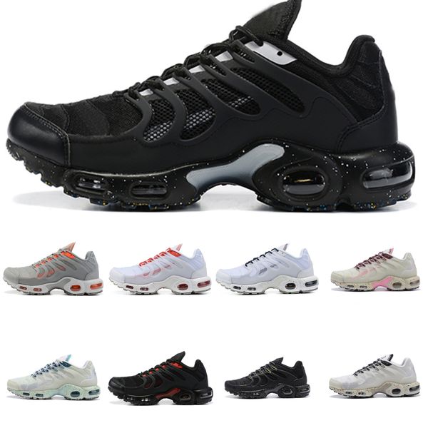 

terrascape tn plus sneaker running shoes tiffany essential crater particle blue grey mens metallic pewter triple black white greedy sneakers