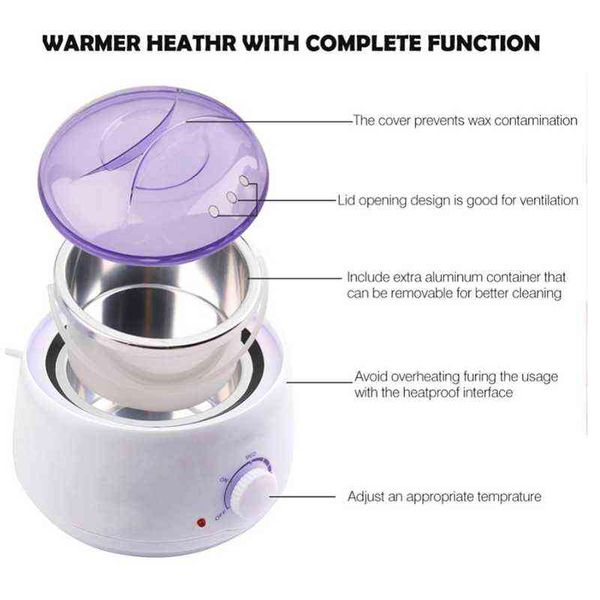 

nxy epilator hair removal wax melt machine heater beans 10 wood stickers kit calentador de cera 0418