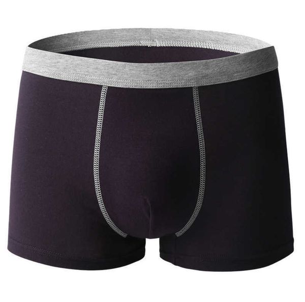 

fashion mens solid cotton shorts designers underpants classic casual short cotton underwear breathable underwears52, Black;white