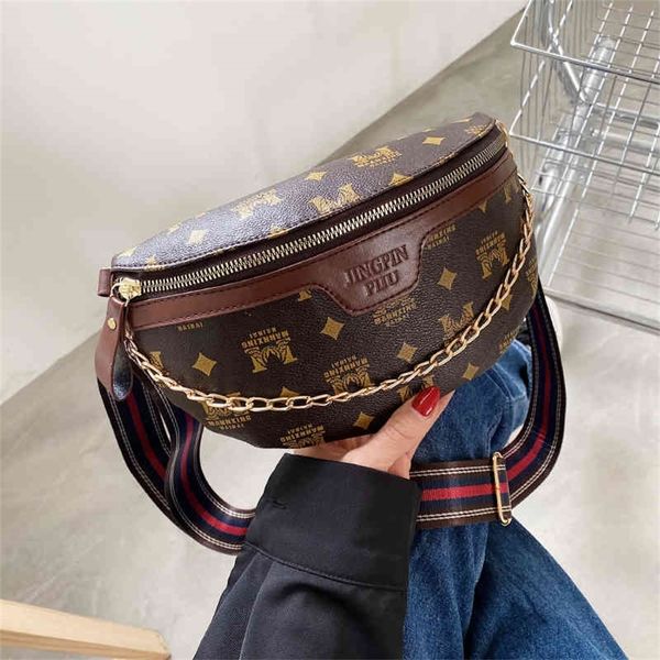 

ins female new trendy red fashion broadband texture messenger mobile phone chest waist female 80% off purse sales