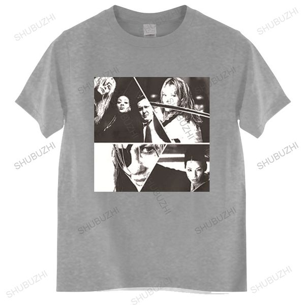 Kill Bill T Shirt Azione Avventura Film Killer femminile Uma Thurman Tees Design per adulti Morbido e traspirante 100% cotone Camiseta 220809
