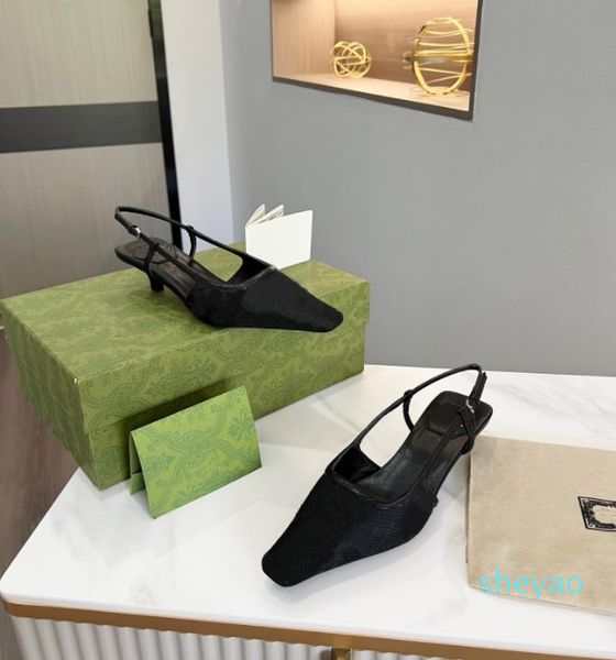 

woman dress shoes wedding party shoe retro high heels shopping lady business formal loafer, Black