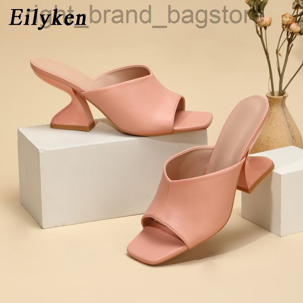 

eilyken 2022 new summer strange style women slippers non slip shoes slip on slippers slides zapatos mujer size 35 42 w220808, Black