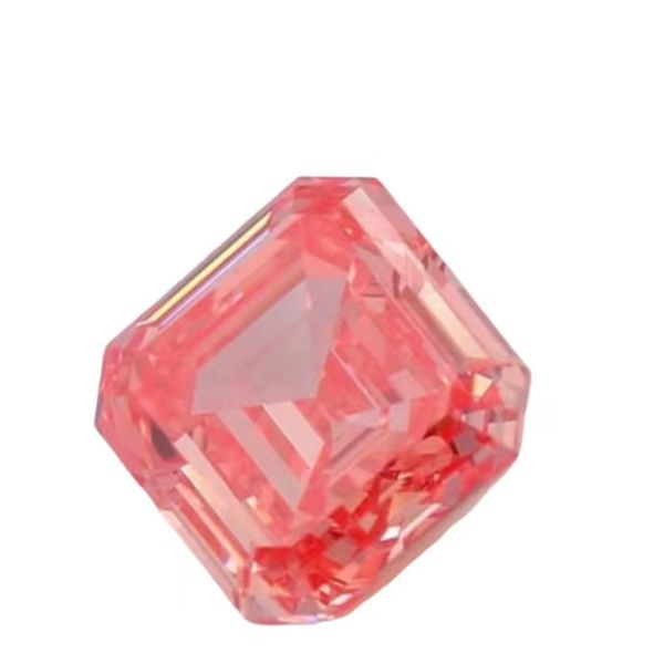 

laboratory grown diamonds igi or ngtc certification (lab created) fancy vivid pink various shape cutting, Black