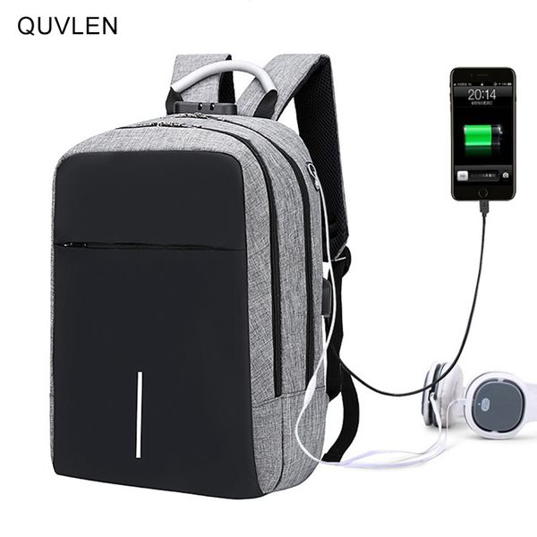 

backpack for men business anti theft multi-function bag lap15.6 inch usb charging casual oxford cloth rucksack man 220512