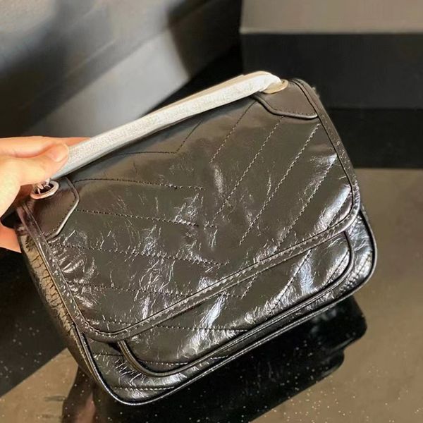 

super quality niki womens shoulder bag luxurys designers bags handbags purses effini cowhide genuine leather cover crossbody messenger bag 2