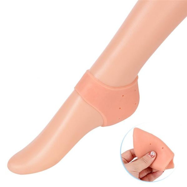 Meias Hosiery Silicone Hidration Gel Sock Sock Rachado Pé Cuidado de Cuidado da Pele Hosierysocks