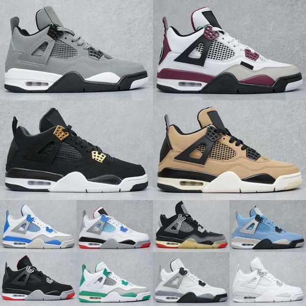 

4s mens sneakers cat shimmer men jumpman oreo men shimmer oreo, Black