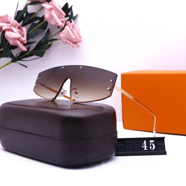 

new fashion sunglasses for men black brown clear lenses sports rimless buffalo horn glasses women gold wood sunglasses with box 72, White;black