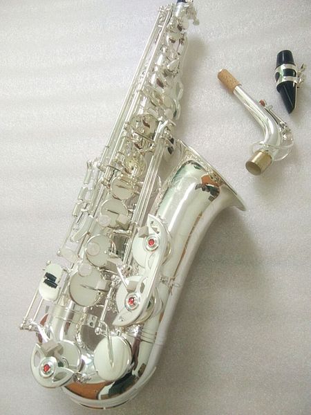 

saxophone alto instrument new silvering alto mark vi brass and case