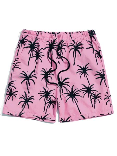

men palm tree print shorts k9ni#, White;black