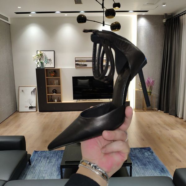 

2021 romantic dream dress shoes genuine leather three-dimensional light stiletto high heels ladies wedding shoes, Black