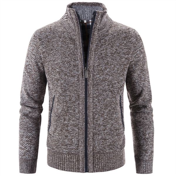 

mens sweaters spring autumn knitted sweater men fashion slim fit cardigan  220823, White;black