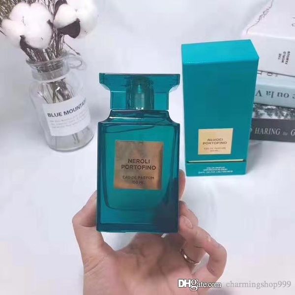 Moda Homem Perfume Fragrância Neroli Portofino Perfumes 100ml EDP Eau De Parfum Spray Longa Duração Marca Famosa Clone Perfumes Designer Colônia Atacado