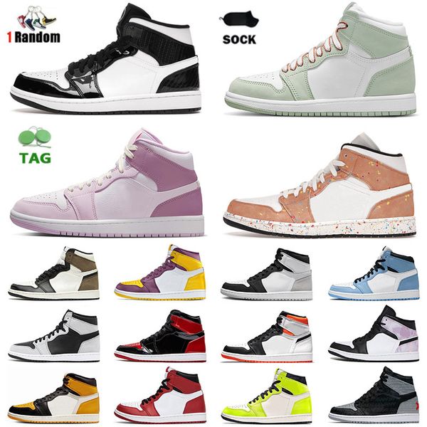 

jumpman 1 1s high basketball shoes womens mid zen master brushstroke seafoam unc offs white lime a ma maniere bred patent mens og jogging sn